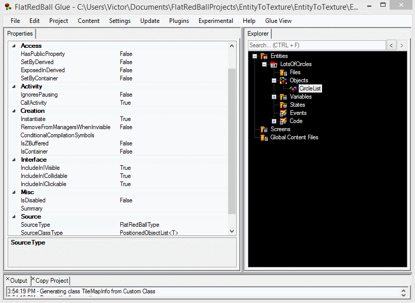“add screen”  enter the name mainscree and click ok