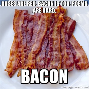 bacon poem